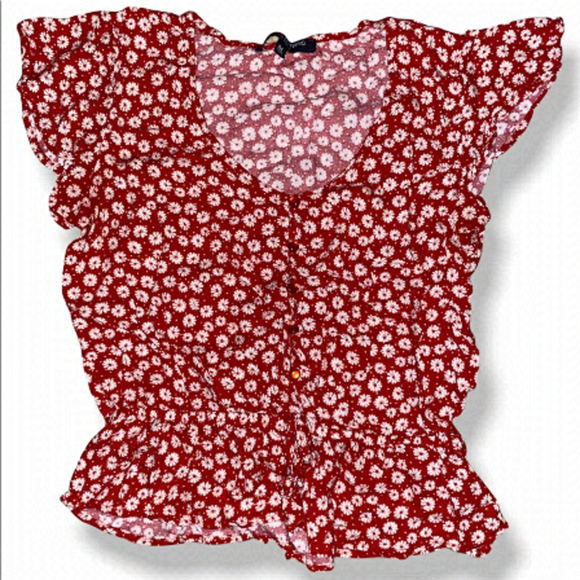 one clothing Tops - One Clothing all over floral babydoll top